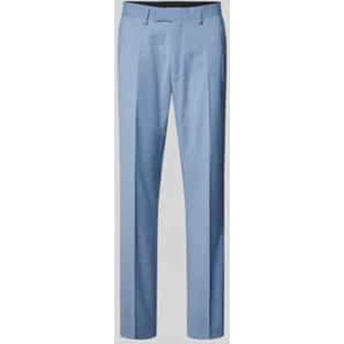 Straight fit pantalon met wol Model 'Tenuta'