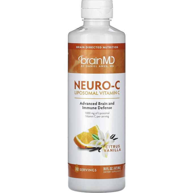 BrainMD, Neuro-C, Agrumes Vanille, 16 fl oz (473ml)