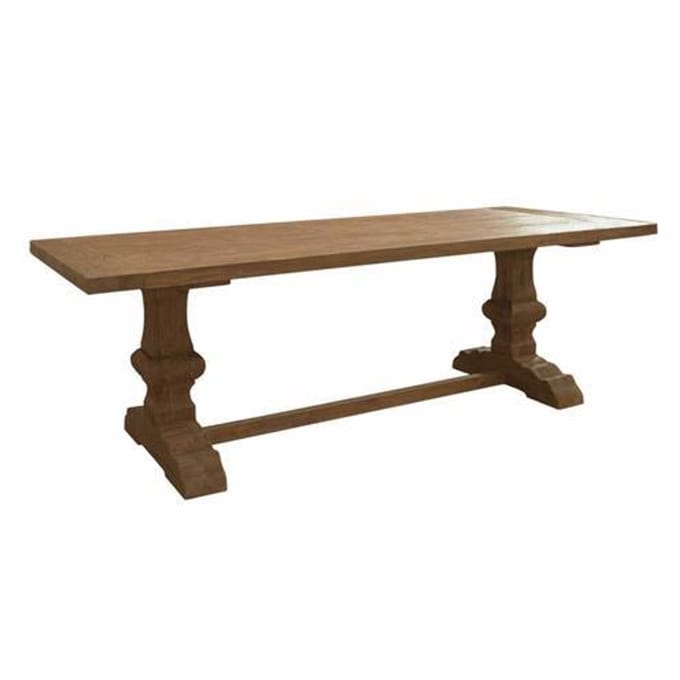 Tower Living - Le Mans eettafel - 200 cm - bruin