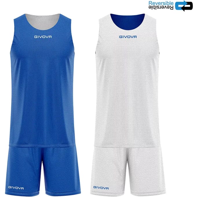 Givova Double Set Wit,Blauw M Man,Vrouw