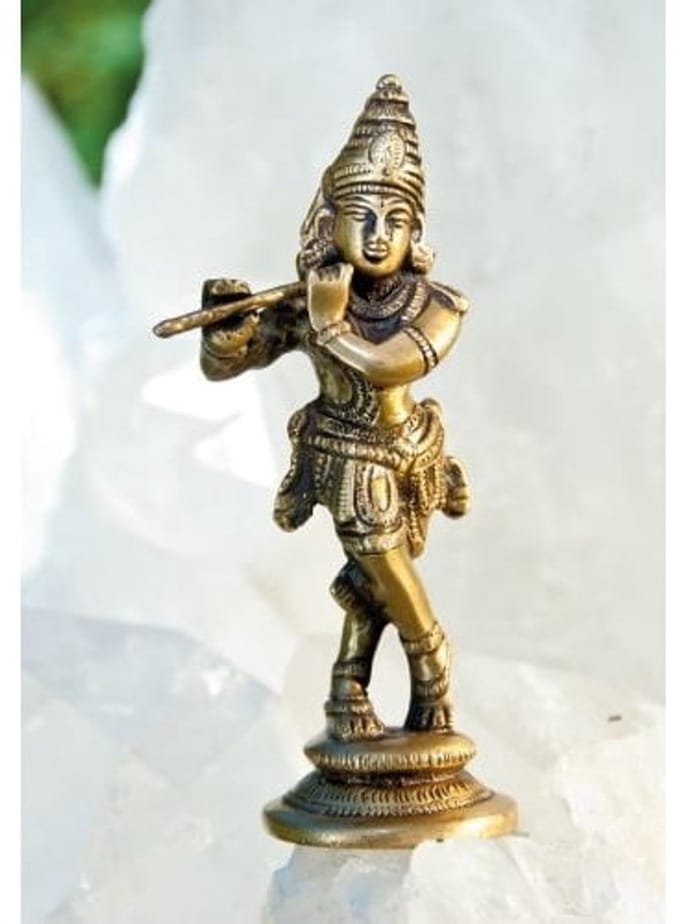 Krishna messing 12 cm