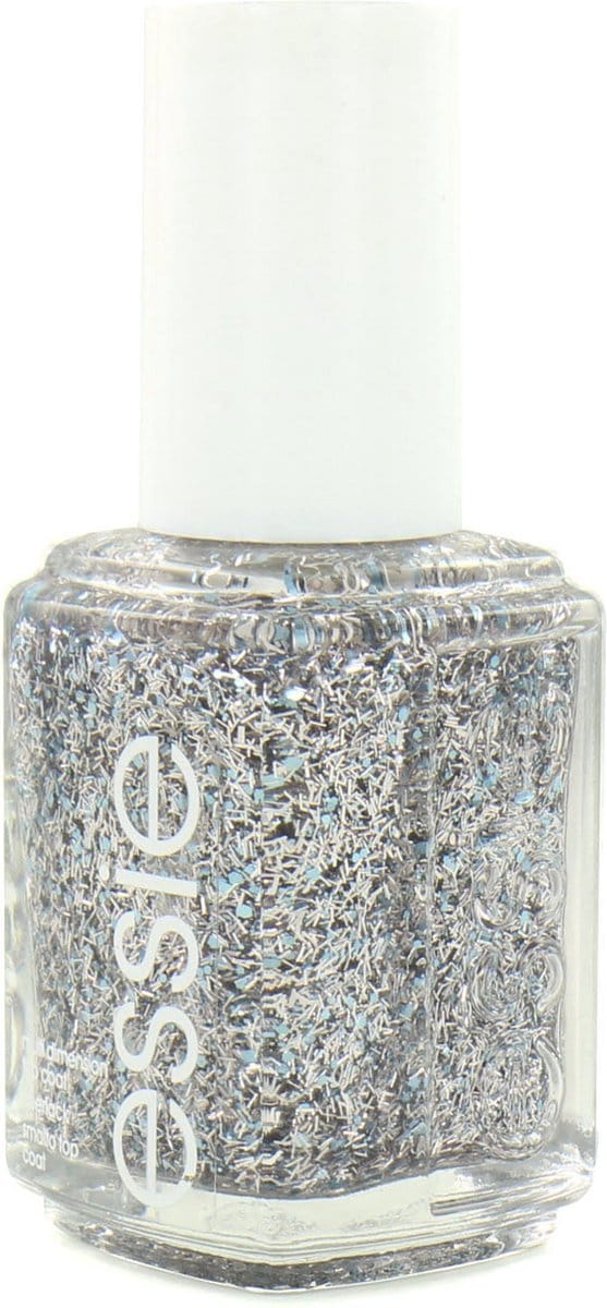 Essie fringe luxeffects 2015 Luxe Effects - 382 Frillin' me softly - Zilver glitter - Nagellak