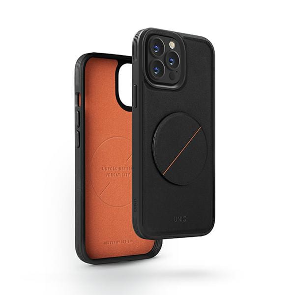 Uniq Novo - iPhone 14 Pro Max Hoesje - Midnight Black - Elegant Design - Maximale Bescherming