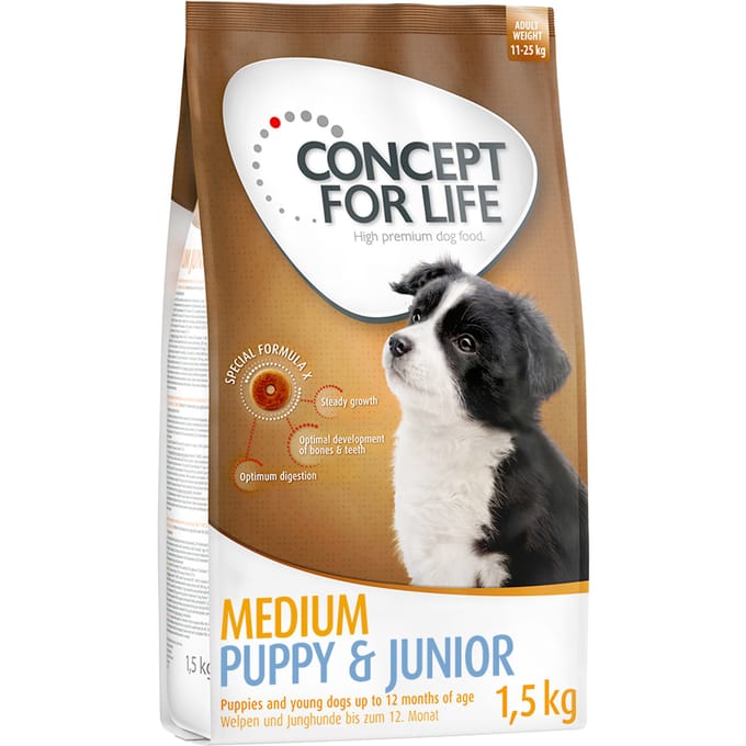 Concept for Life Medium Junior Hondenvoer - 1,5 kg