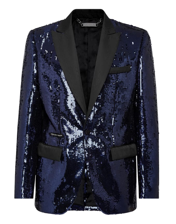 Blazer Met Één Knoop Slim Fit