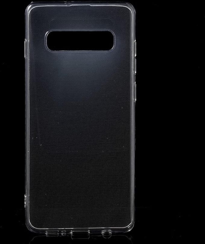 Shop4 - Geschikt voor Samsung Galaxy S10 Plus Hoesje - Zachte Back Case Transparant
