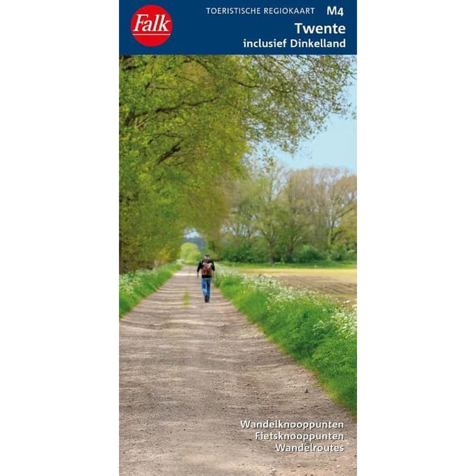 Falk Regiokaart Twente-Noord inclusief Dinkelland