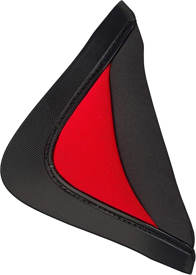 Vervangend winddeflector kinnetje voor Motorcross en Adventure Helmen Zwart