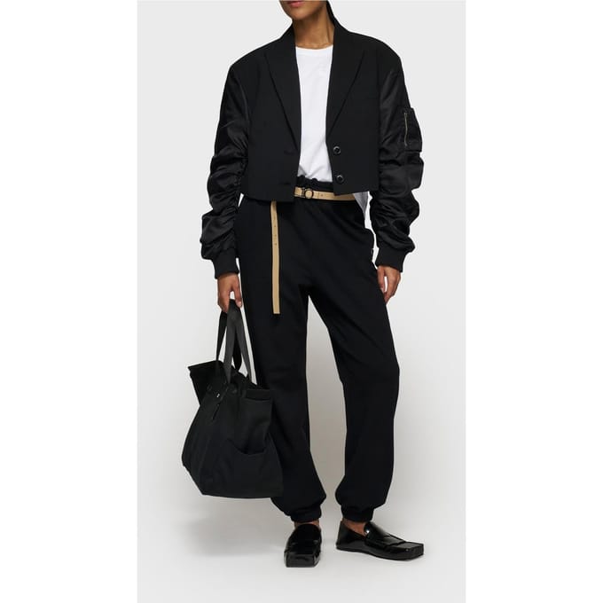 10DAYS Bomber Blazer Black Größe: M | Blazer Outlet | Damen | Schwarz