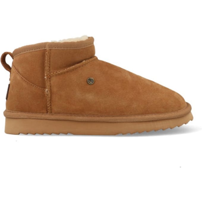 Warmbat Durack Suede Boot Dames Laarzen - Cognac