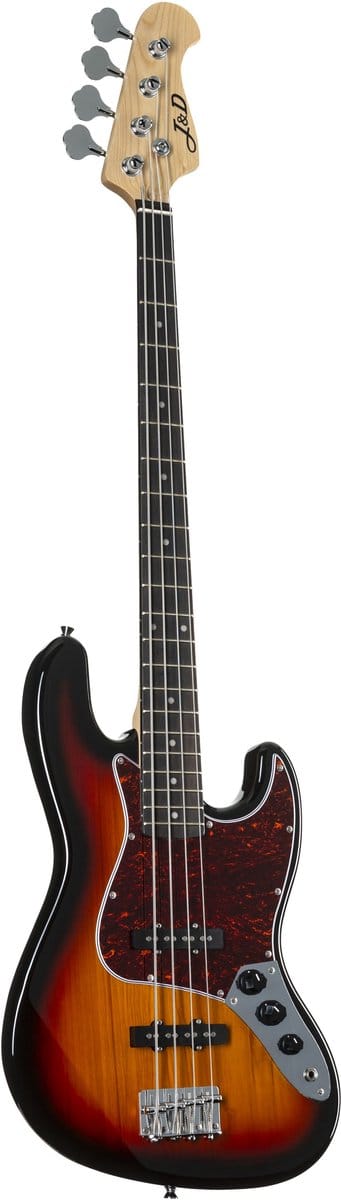 J & D JB II Sunburst - Elektrische basgitaar