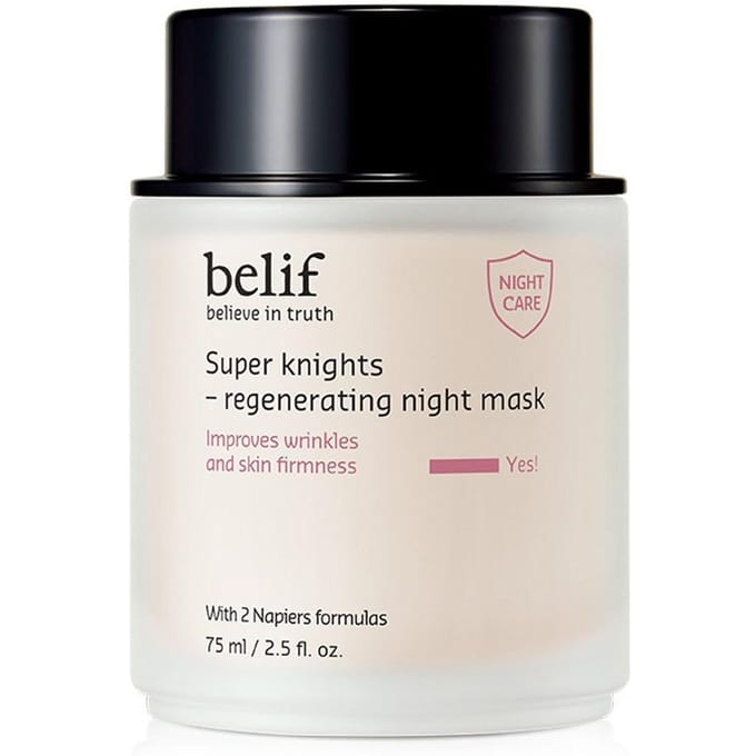 [geloof] Super Knights Regenerating Night Mask 75ml white