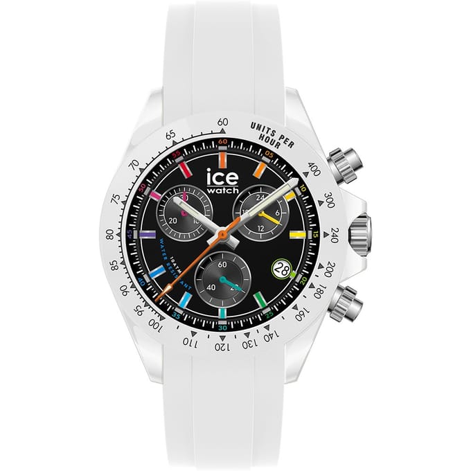 Ice Watch BEWATCH - White chromatic 025631 Horloge - Siliconen - Wit - Ø 41 mm