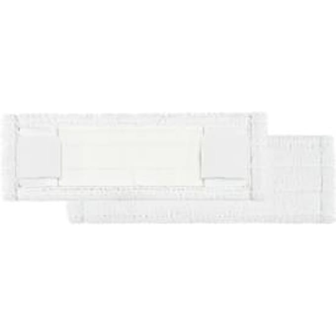 Microvezelmop Perfect White, breedte 400 mm, m. pockets en flappen