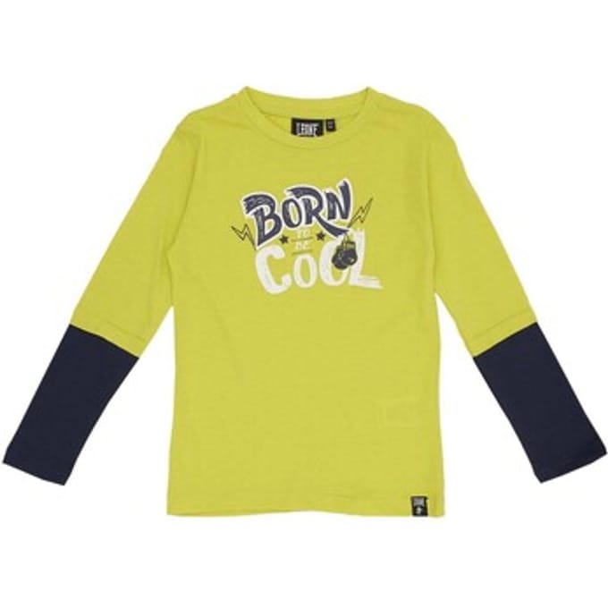 T-Shirt Lange Mouw Leone 1947 Boy Long Sleeves Welcome