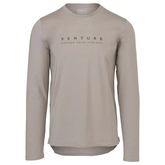 AGU Performance Long Sleeve T-shirt Venture - Elephant Grey - M