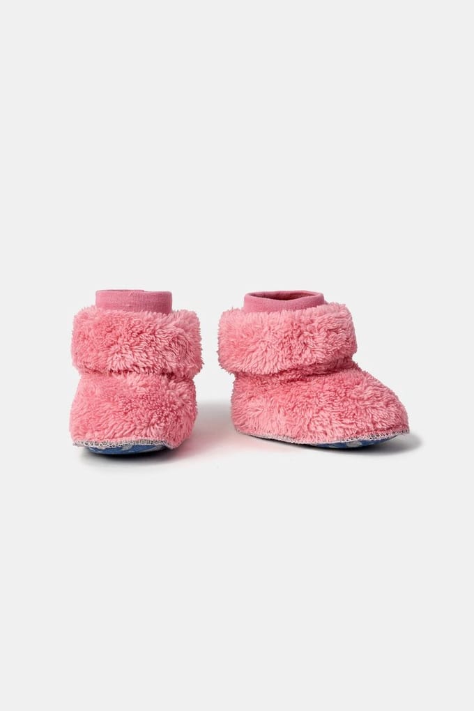 Woody - Baby Botjes - Roze - 6/12 maand