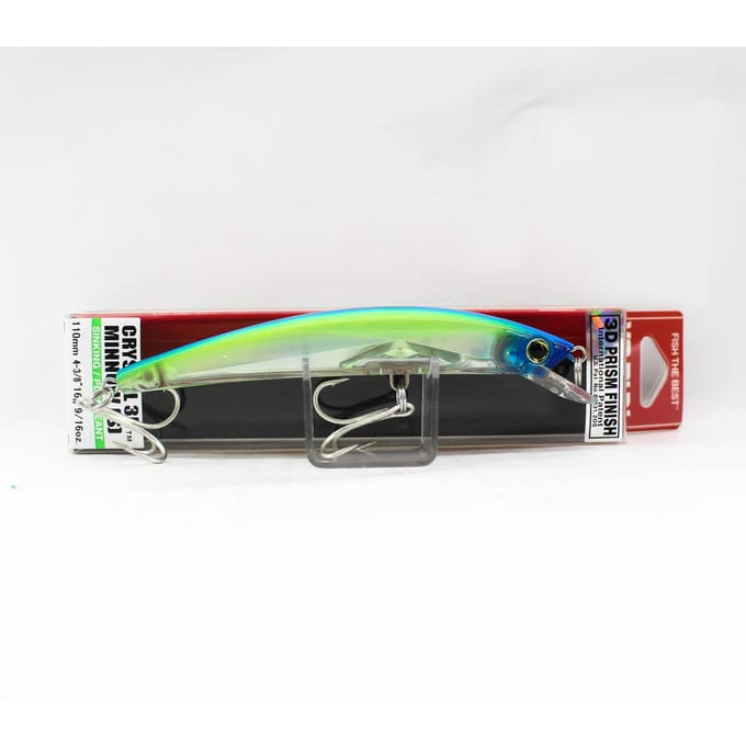 Yo Zuri 3D Crystal Minnow 110 mm Zinkend Aas F1149-C58 (6164)