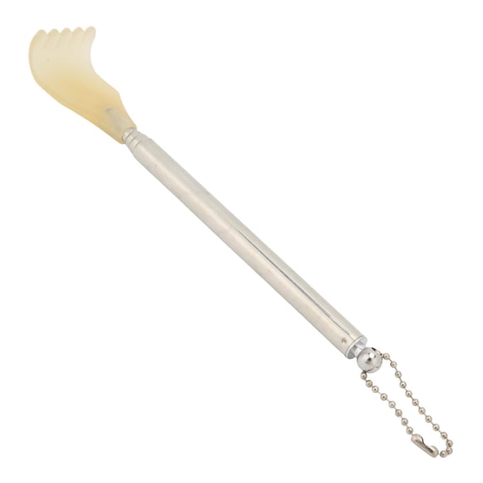 Uitschuifbare Rugkrabber Professioneel Ergonomisch Jeukverlichting Rugkrabber voor Ouderen beige