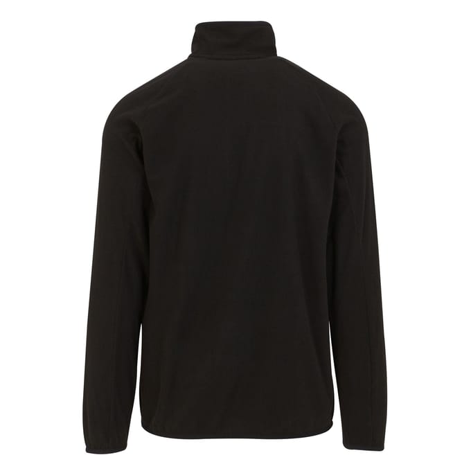 Regatta Heren Navigate Half Zip Fleece (Zwart/Lijkgroen)