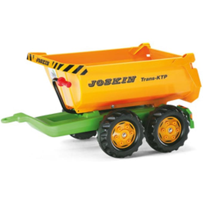 Rolly Toys Joskin Aanhanger - Halfpipe Trailer voor 3+ jaar - 89x43x44 cm