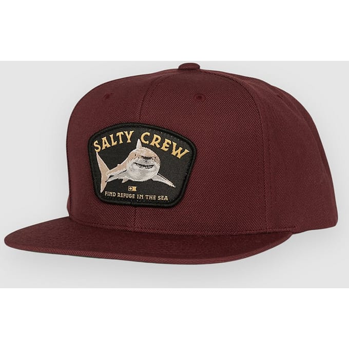 Salty Crew Lurking 6 Panel Pet Rood