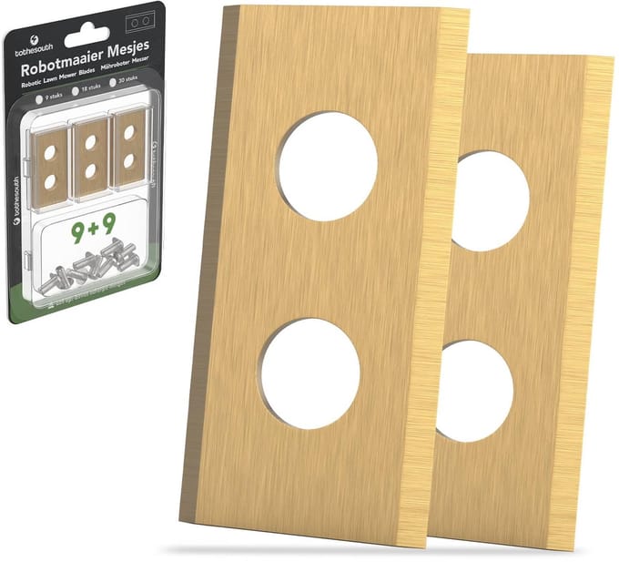 To the South® Universele Robotmaaier Mesjes geschikt voor Philips 9 Stuks