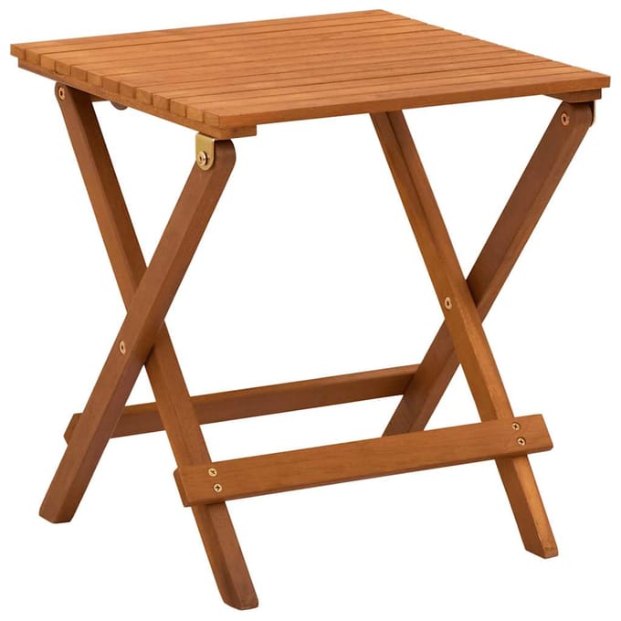 vidaXL - 3-delige - Bistroset - voor - kinderen - massief - eucalyptushout