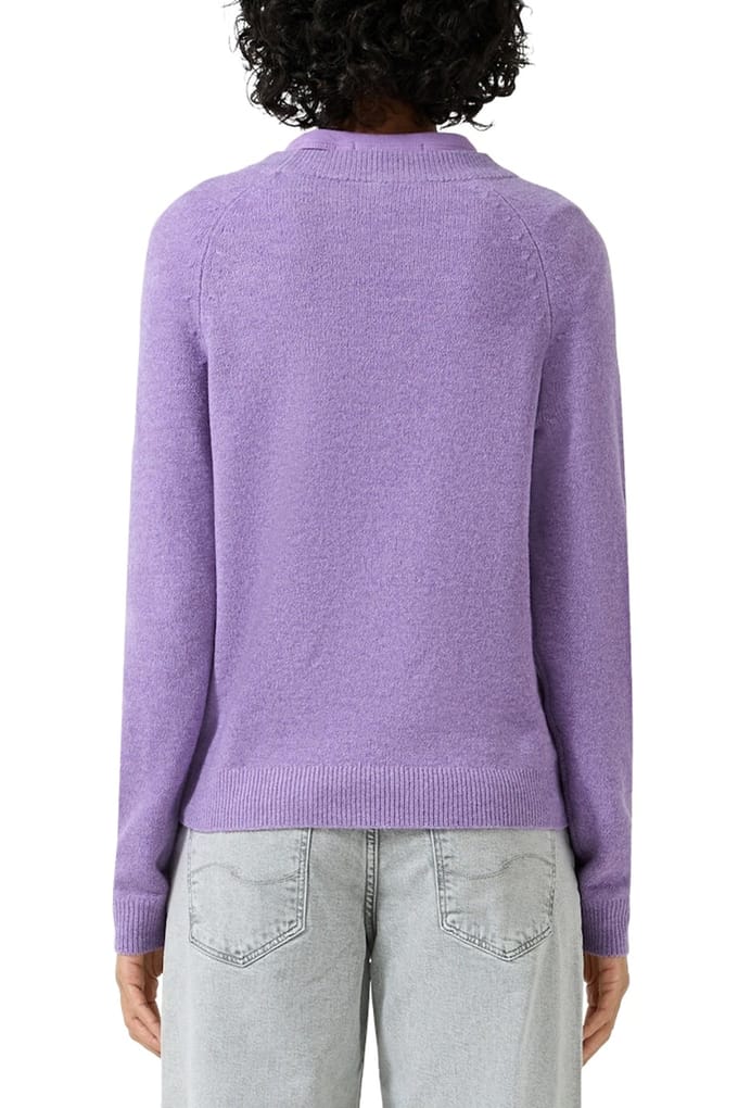 s.Oliver Qs Pullovers Pink Maat: XXL | Sweaters Outlet | Dames | Roze