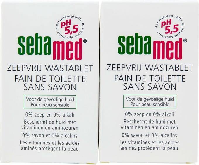 Sebamed Wastablet Duo - 6x150 gram - Voordeelverpakking
