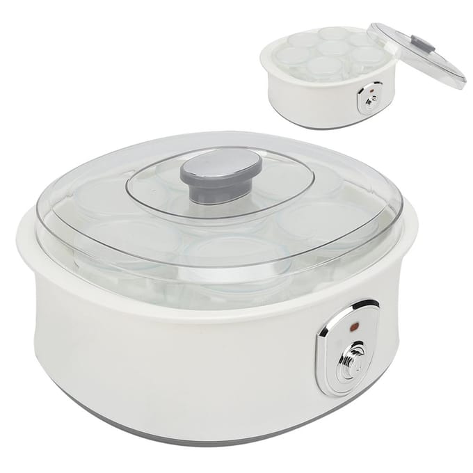 1.5L Yoghurtmaker Automatische Yoghurtmaker Machine Constante Temperatuur Fermentor voor Thuisgebruik white