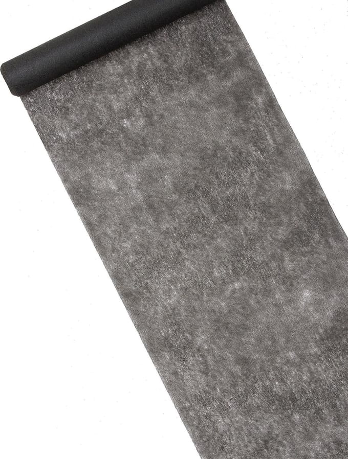 HOBI - Zwart tafelloper