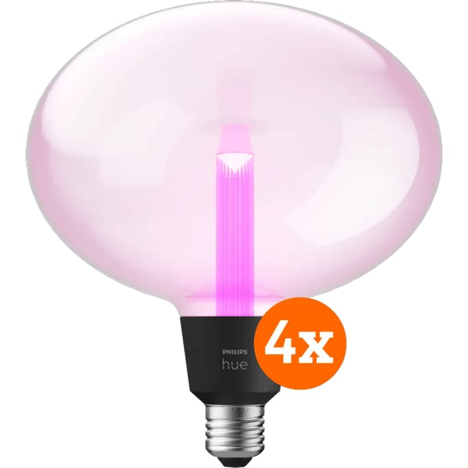 Philips Hue Lightguide Ellipse White and Color E27 4-pack