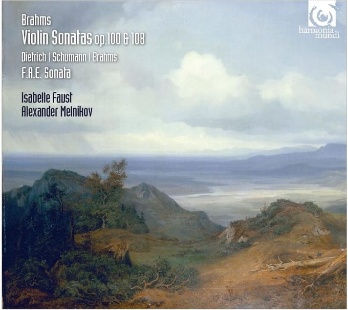 Isabelle Faust & Alexander Melnikov - Violin Sonatas Op. 100 & 108 | F.A.E. Sonata (CD)