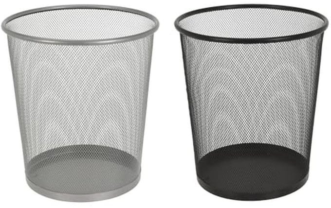 Metalen Prullenbak 30 cm - Duurzaam en Stijlvol Afvalbeheer