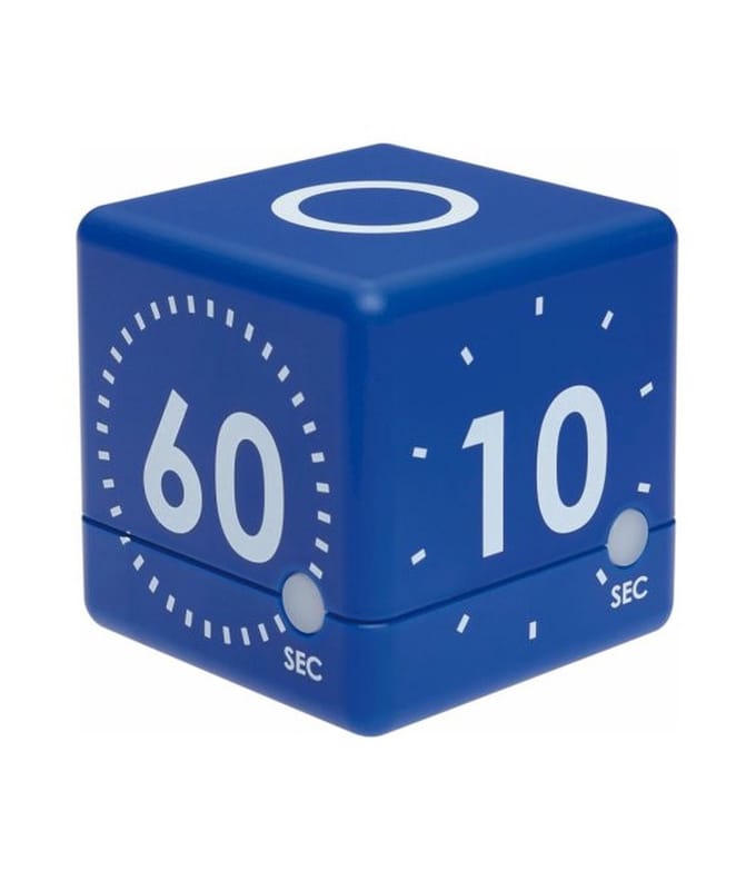 TFA Dostmann CUBE Timer Blauw Digitaal