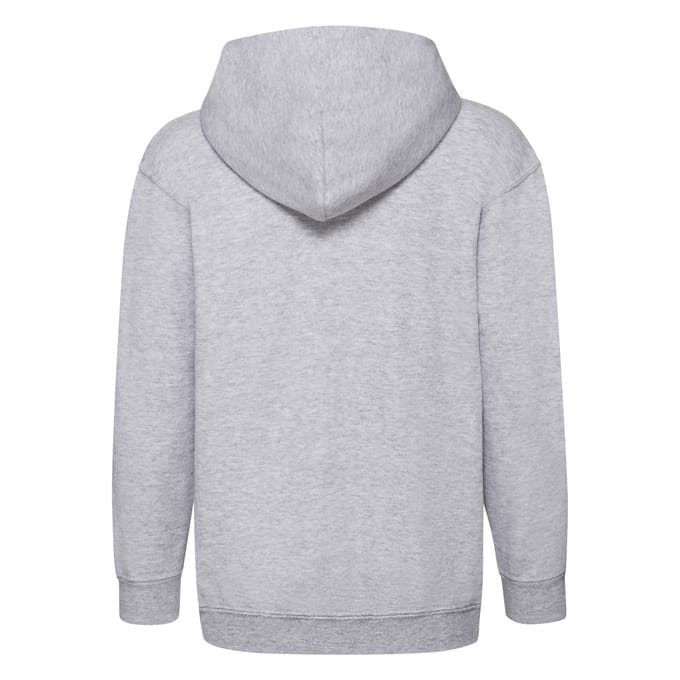 Fruit of the Loom Kinder/Kids Classic Heather Hooded Jacket (Heide Grijs)