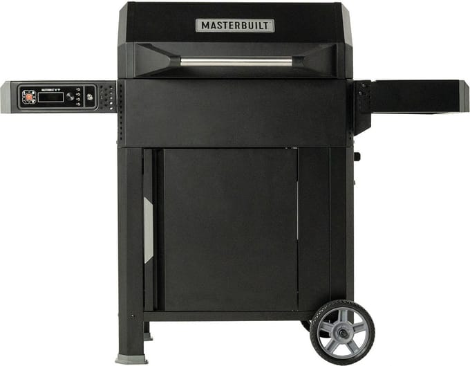 Merkloze Digitale Koolgrill met Wok & Rookoven Functie