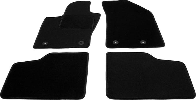 Automatten voor Jeep Compass 2 (vanaf 2016) - 4-delig - Naaldvilt