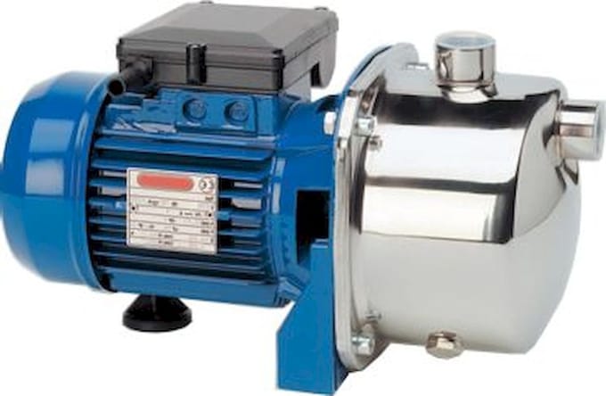 Aquaforte 0,75 HP spoelpomp voor trommelfilter