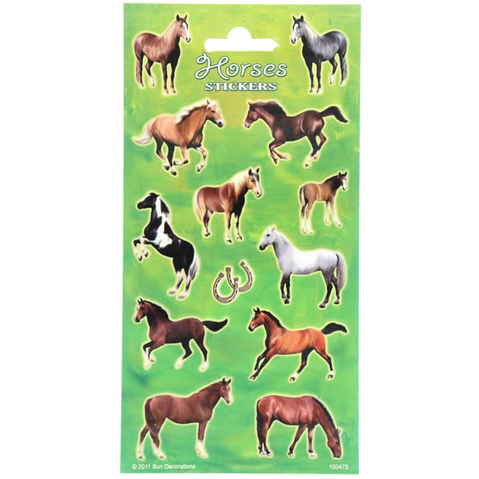 Totum Sticker sheet Horses