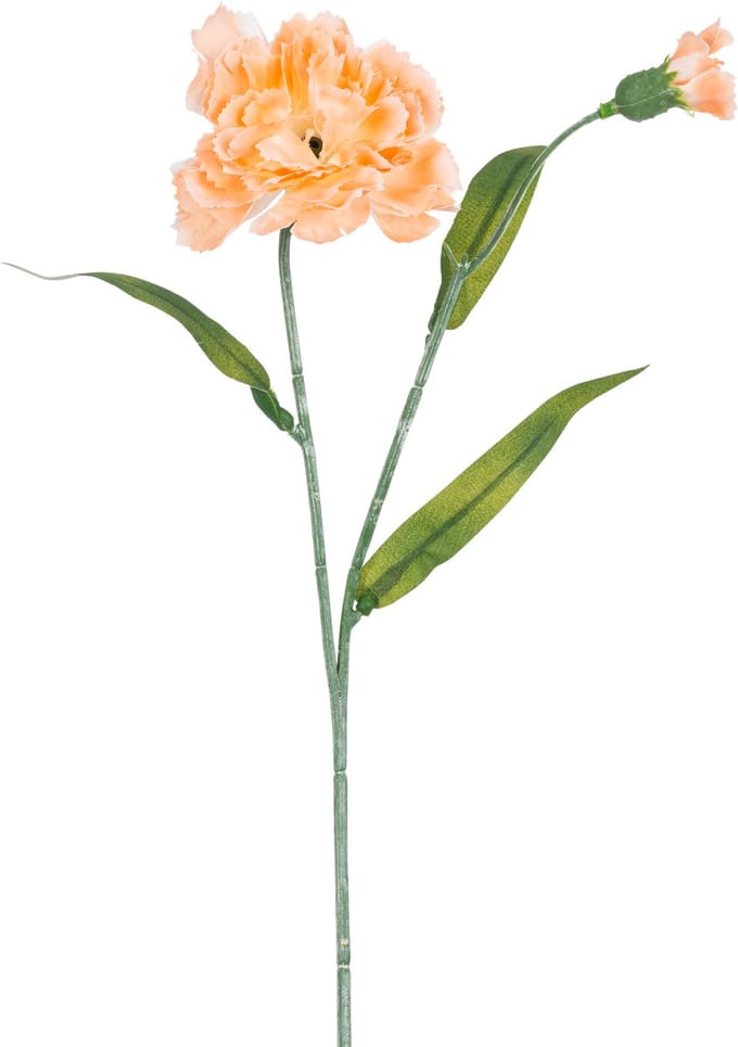 Kunstbloem Anjer 40 cm perzik