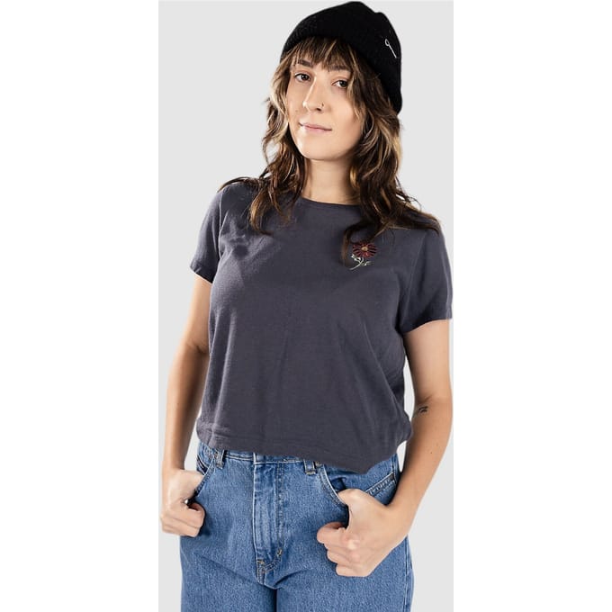 RVCA Flower T-Shirt grijs