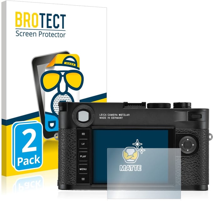 BROTECT - Screenprotector voor Leica M10-R - Folie Beschermfolie matte 2 Stuks