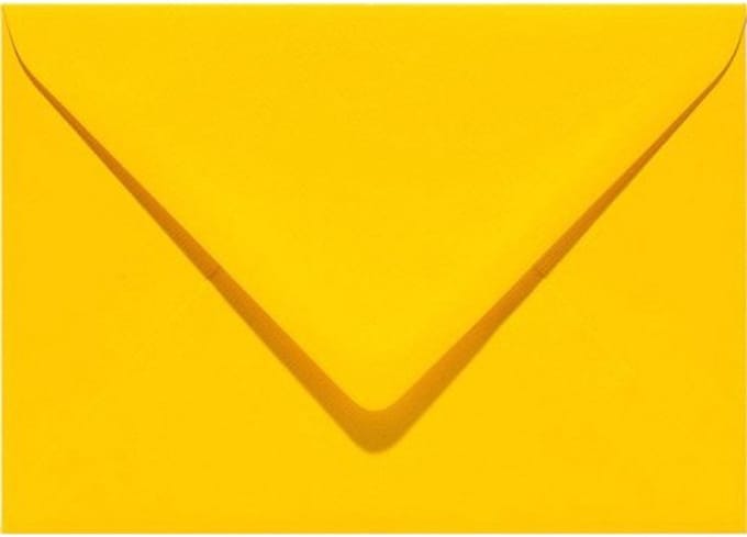Envelop papicolor ea5 156x220mm dottergeel