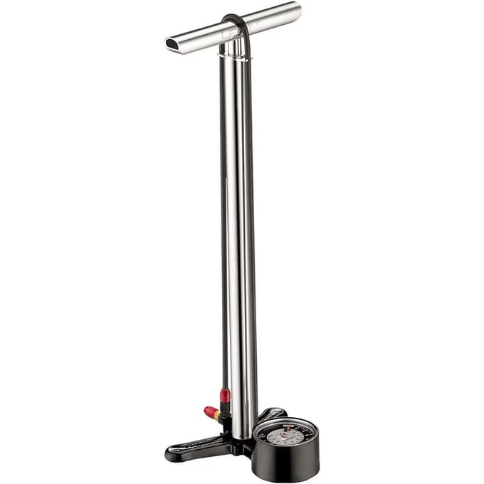 Lezyne Cnc Floor Drive 3.5 Vloerpomp Zilver 220 Psi