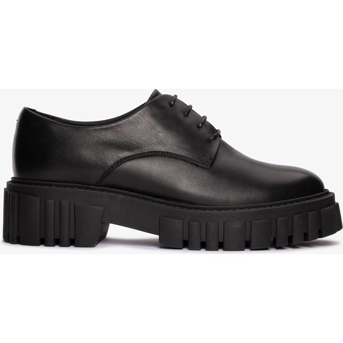 Page Walk Zwarte Leren Schoenen