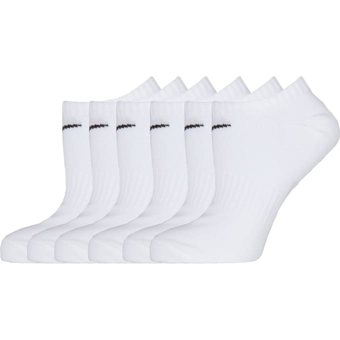 Nike - Everyday Lightweight No-Show Socks - White socks-34 - 38
