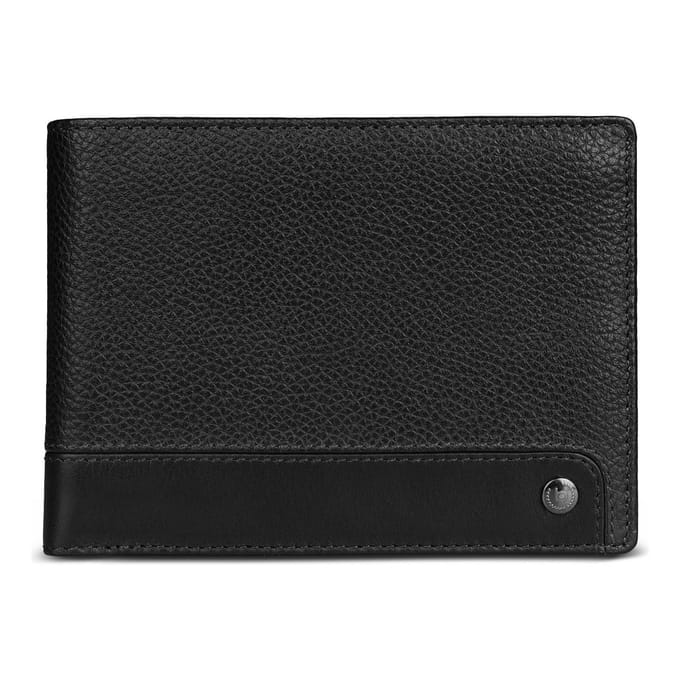 bugatti portemonnee Due Flap Wallet Black zwart