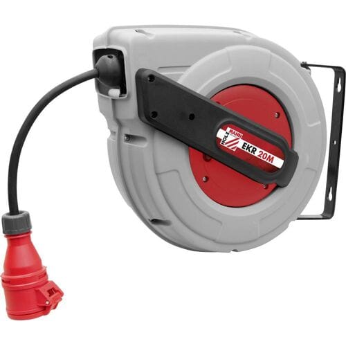 Holzmann Maschinen EKR20M_400V Kabelhaspel 20.00 m Zwart